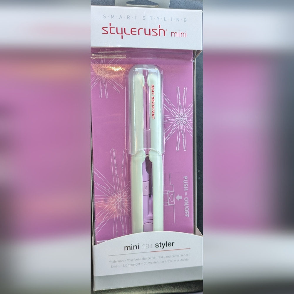 New Ceramic Travel Hair Straightener